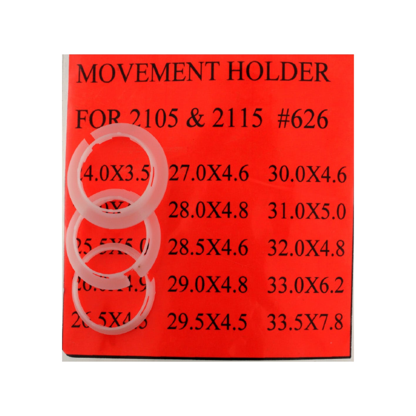 Movement case rings