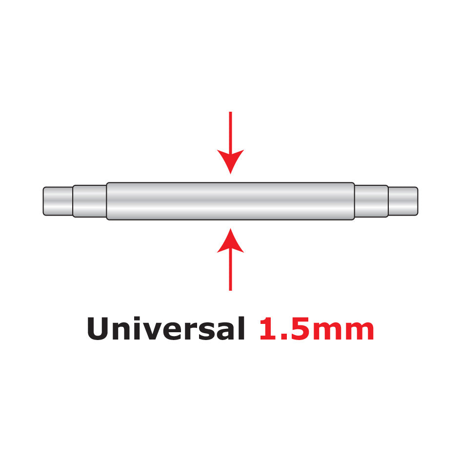 Spring Bars Universal 1.5mm gauge UN15