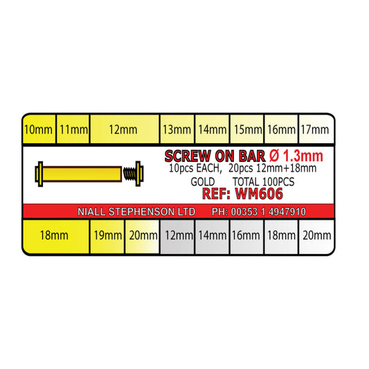 Screw-on bars wm606