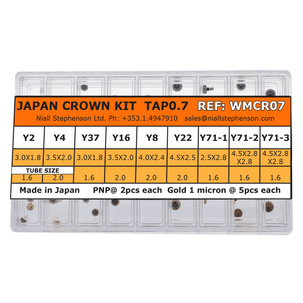 Japanese Crown Kit Tap 0.7 WMCR07